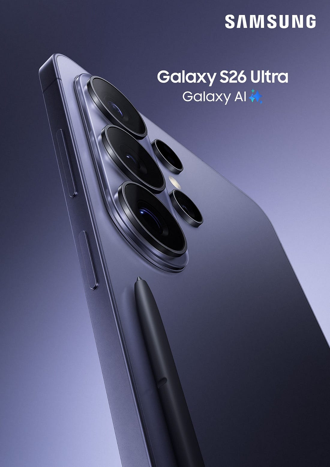 Samsung Galaxy S26 Ultra Promoplakat Leak