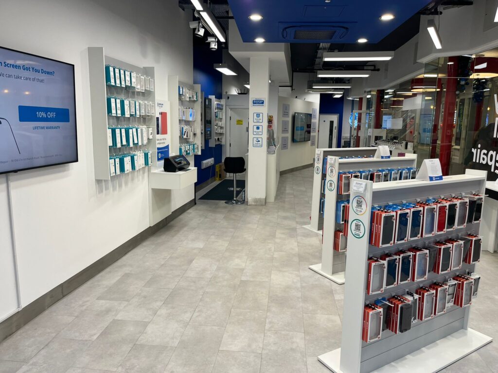 Bournemouth store inside