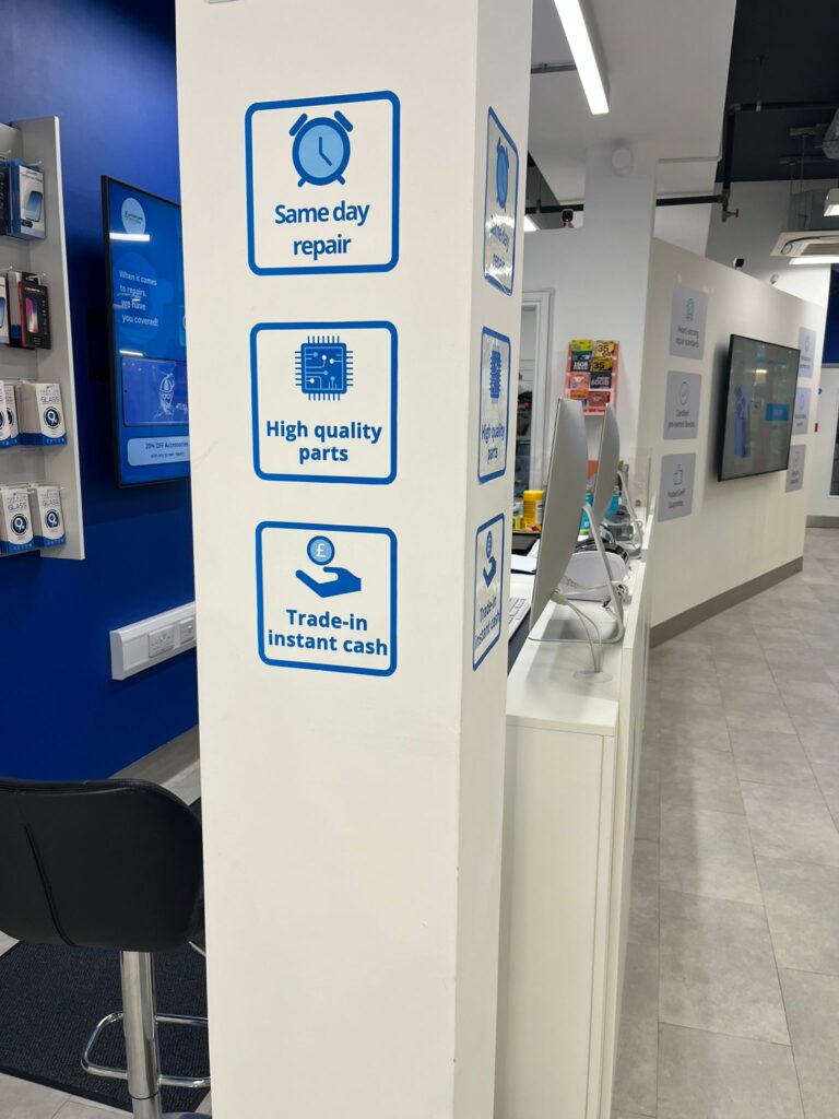 High quality OEM parts used in the Bournemouth store