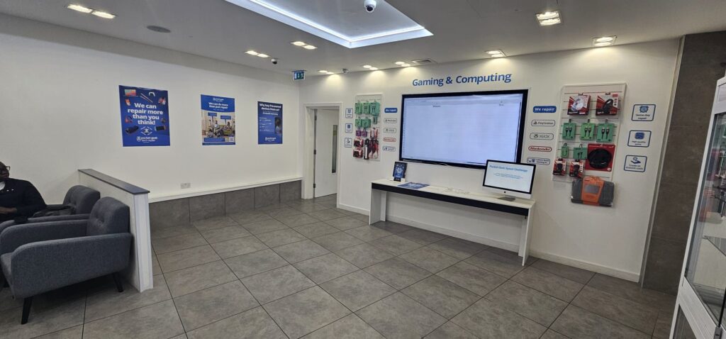 Pocket Geek Wolverhampton by CrC Repair® store inside, quality accessories with 1 year warranty