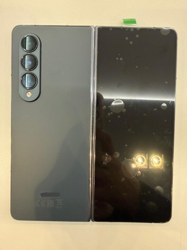 Samsung Galaxy Z Fold after professional screen repair at Pocket Geek Bournemouth by CrC Repair®